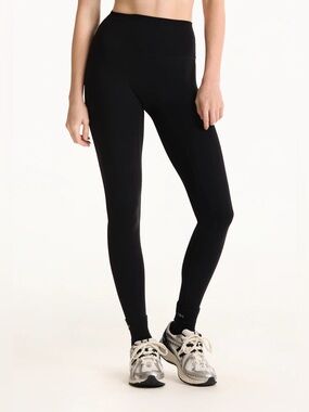 Set Active High Waisted Leggings — Black